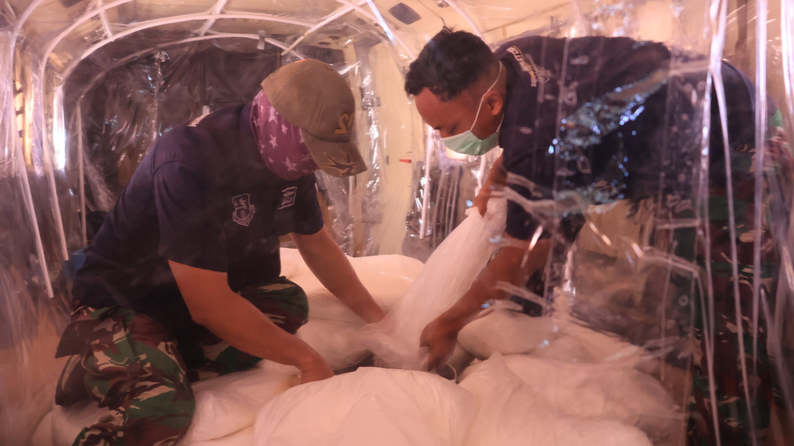 TNI AU Sebar 1,6 Ton Garam di Langit IKN Hari Ketiga OMC, Target Bendungan Sepaku Semoi
