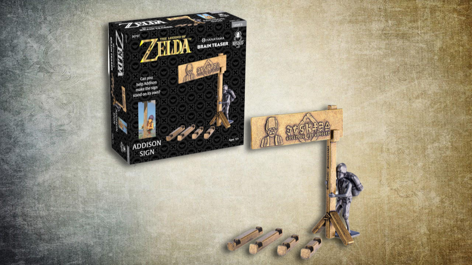 Tears of the Kingdom Kini Punya Puzzle Fisik: Bantu Addison Dirikan Papan Presiden Hudson
