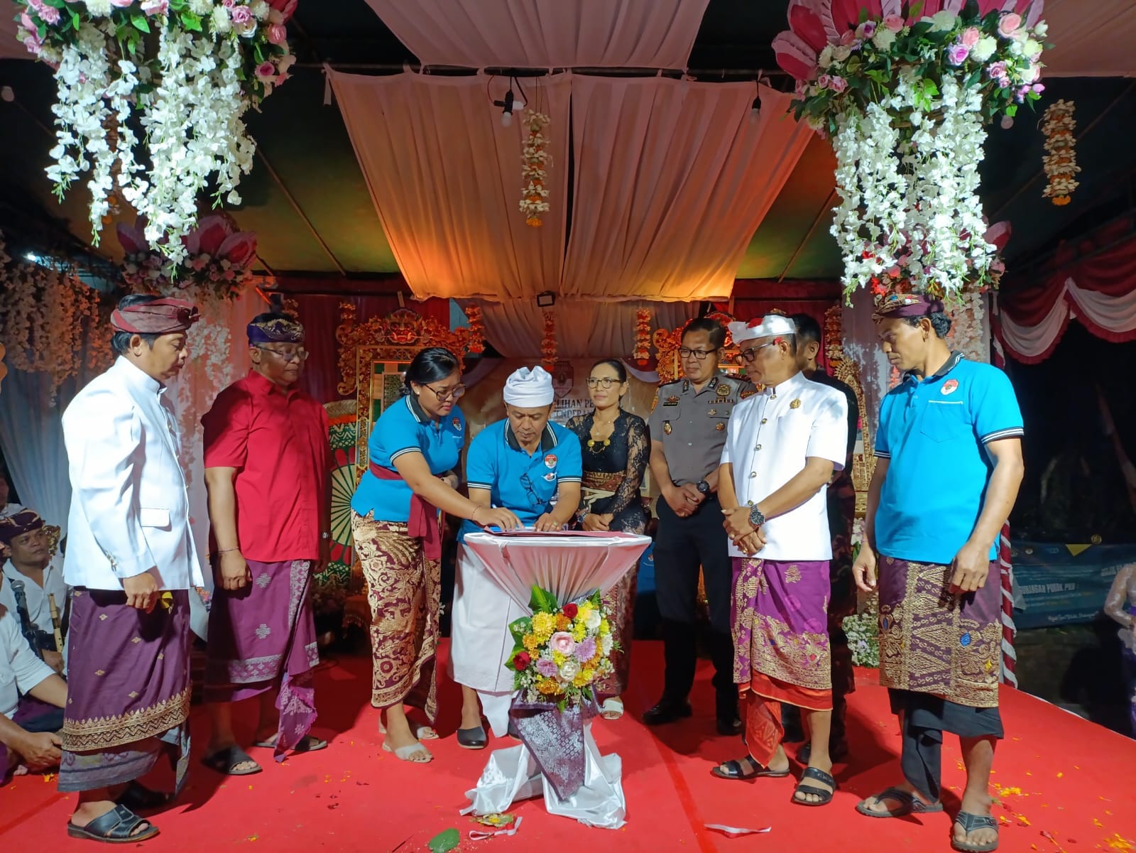 Pengundian Nomor Urut Pilkel Kenderan Gianyar Berlangsung Meriah, Dihadiri Ratusan Warga dari 10 Banjar