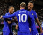 Palmer dan Rogers Bawa Chelsea Menang 3-2 atas Fulham di Debut Alonso
