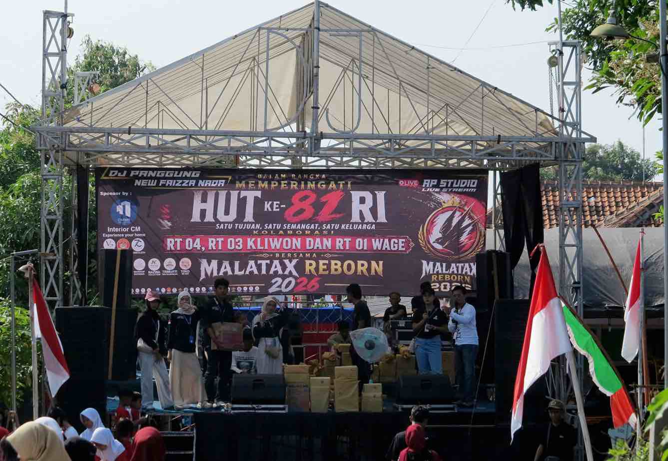Sempat Vakum Dua Tahun, Malatax Reborn 2026 di Desa Ciomas Kuningan Kembali Gelar PHBN HUT ke-81 RI
