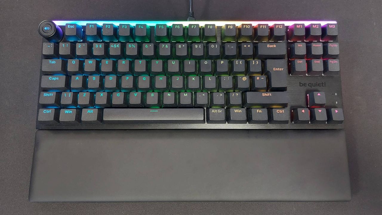 Be Quiet! Light Mount TKL Review: Keyboard Gaming Hening dengan Fitur Quick Tap