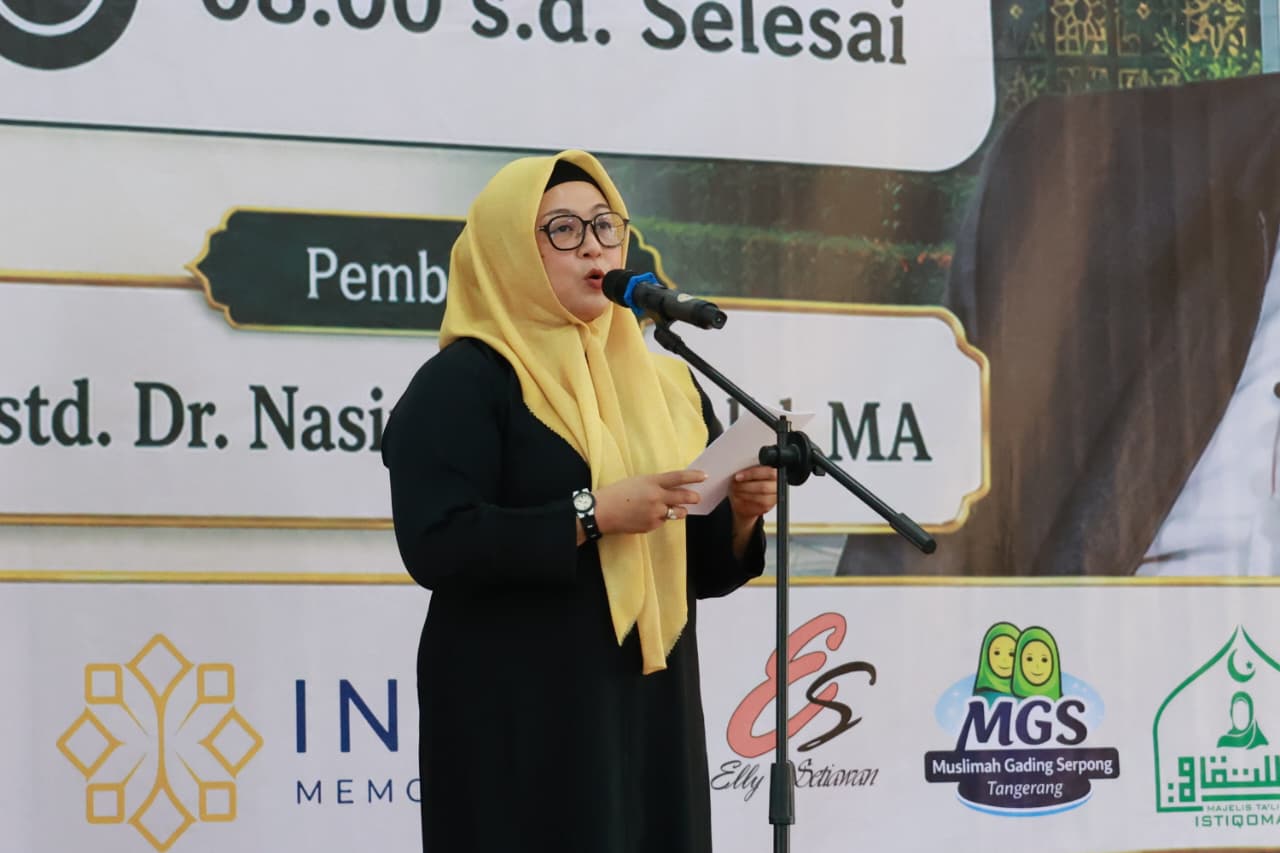 Wakil Bupati Tangerang Intan Nurul Hikmah Ajak Warga Teladani Akhlak Nabi di Maulid Gading Serpong