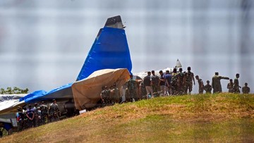 TNI AU Ungkap Penyebab Sukhoi Su-30 MK2 Tergelincir di Lanud Hasanuddin