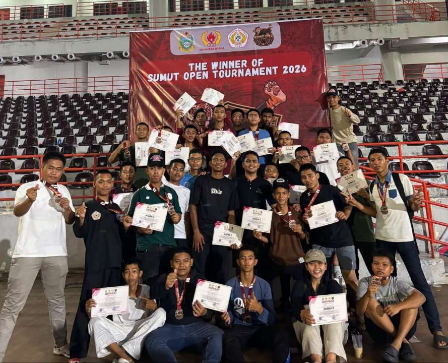 IPSI Kota Sibolga Bawa Pulang 37 Medali dari Sumut Open Pencak Silat 2026, 41 Atlet Dikirim ke Medan