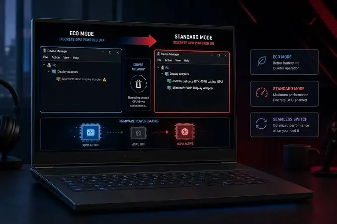 Laptop Gaming ROG Zephyrus G14 Kehilangan Driver GPU Setelah Mode Eco Aktif Berhari-hari
