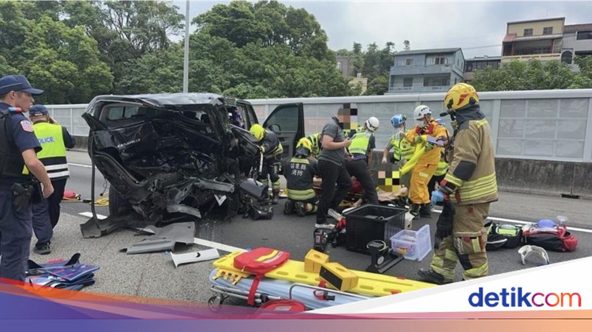 Tesla dan VW Berhenti di Lajur Tol Taiwan, Tabrakan Beruntun Tewaskan Dua Orang