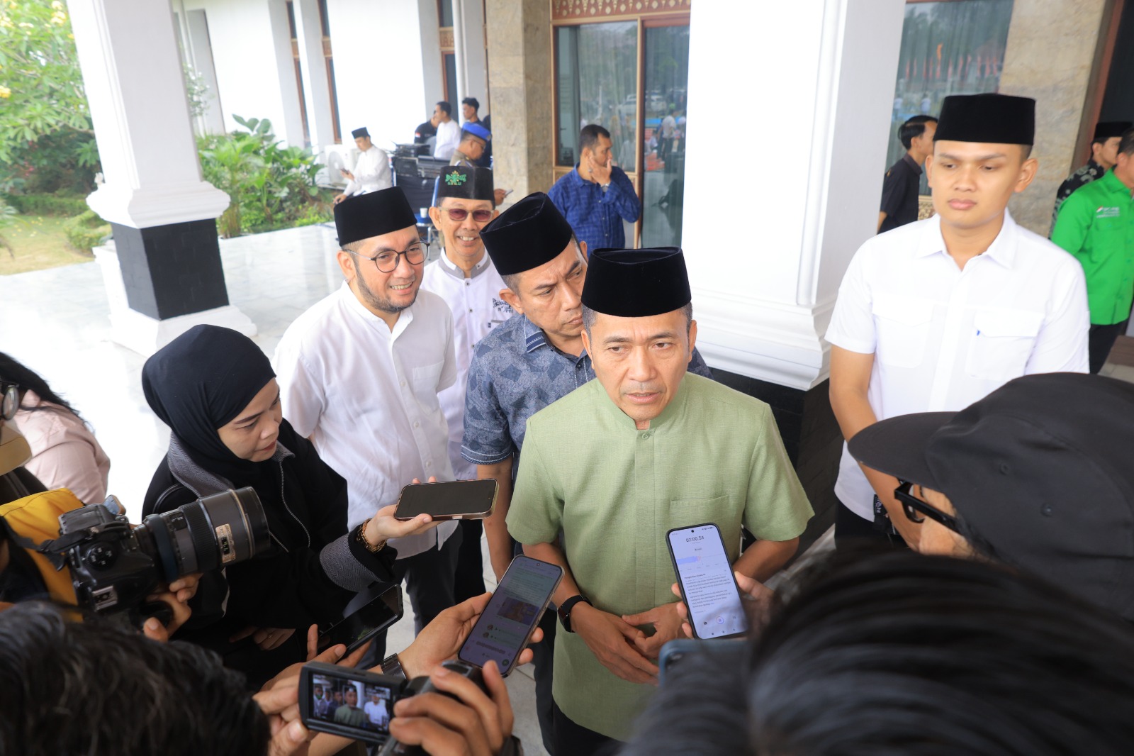 150 Delegasi PWNU Sumsel Dilepas ke Muktamar ke-35 NU di Jombang, Ratu Dewa Titip Aspirasi Daerah