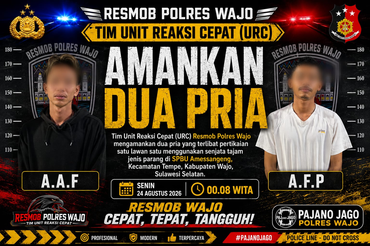 Teguran karena Menerobos Antrean BBM di SPBU Wajo, Dua Pria Nyaris Terlibat Duel Parang