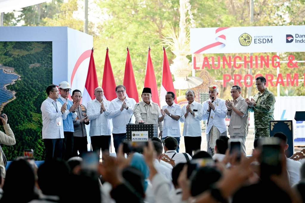 Bahlil: Program PLTS 100 GW Bukti Kolaborasi Tanpa Pandang Afiliasi Partai