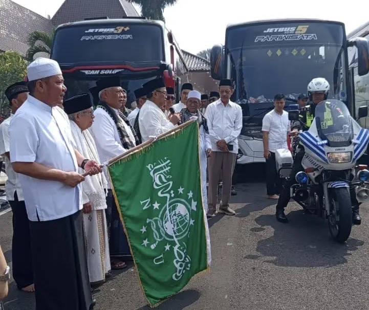 Gubernur Sumsel Herman Deru Lepas 150 Delegasi NU ke Muktamar ke-35 Jombang, 67 Persen Warga Sumsel Nahdliyin