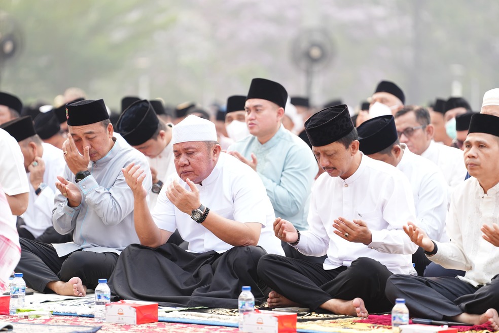 Gubernur Sumsel Ajak Warga Salat Istisqa di Tengah Kemarau, 1.950 Hektare Lahan Terpapar Karhutla Sepanjang 2026