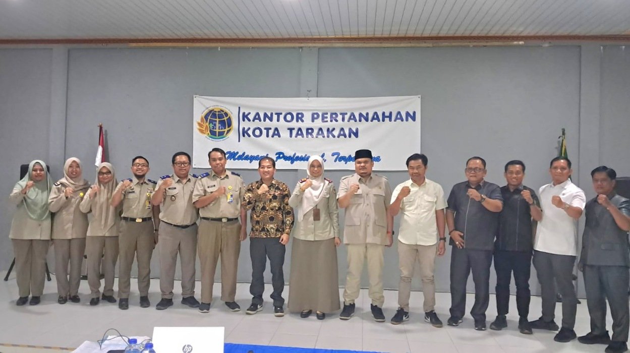 DPRD Tarakan Temui BPN Bahas PTSL Tak Merata Hingga Nasib Lahan Warga di Kawasan WKP Pertamina