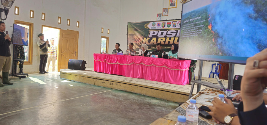 BNPB Kerahkan Dua Helikopter untuk Waterbombing di TNWK Lampung, Fokus Padamkan Titik Panas Karhutla