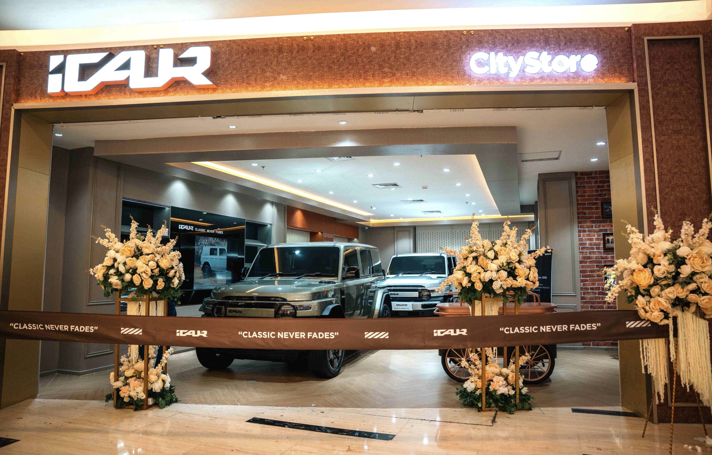 iCAR Resmi Buka City Store Pertama di Medan, SUV Listrik V23 Bisa Dites Langsung di Mall Centre Point