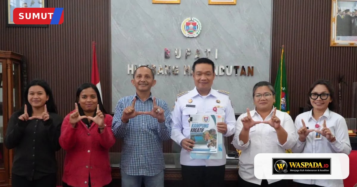 Enam Daerah di Sumatera Utara Usulkan Desa untuk Program Kampung Kreatif, Humbahas Jadi Salah Satunya