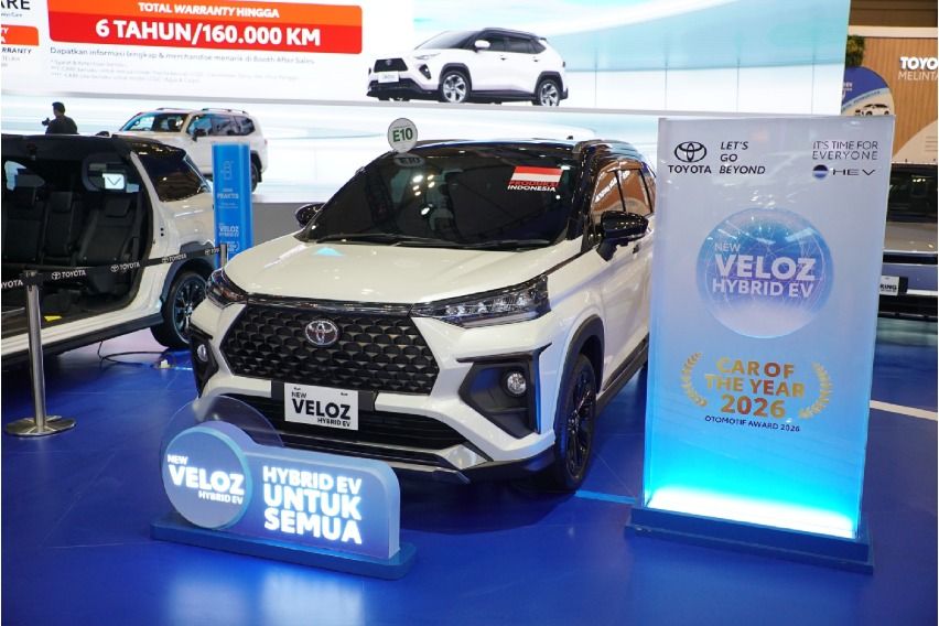 Toyota Kunci 6.175 SPK di GIIAS 2026, Innova Zenix Hybrid dan Veloz Hybrid Jadi Primadona