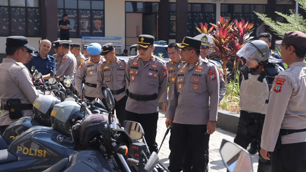 Polres Kotamobagu Periksa Seluruh Kendaraan Dinas demi Respons Cepat dan Pelayanan Publik