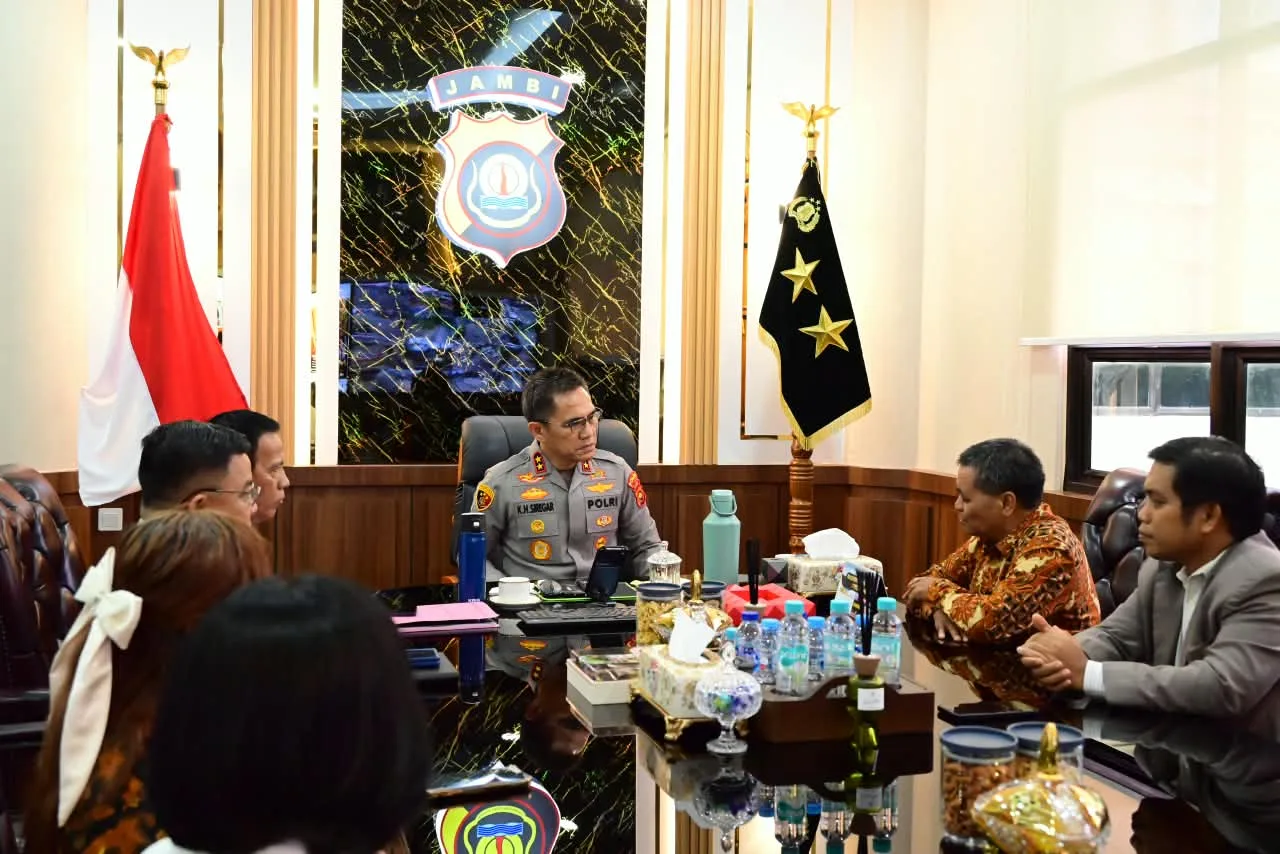 Kapolda Jambi Terima Audiensi Pengurus BAMAG LKK Terpilih, Pelantikan Dijadwalkan 2 September 2026