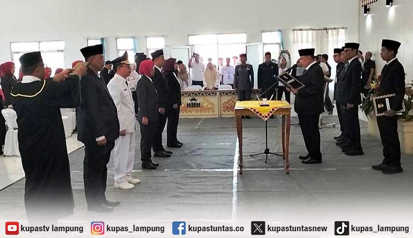 Rolling 78 Pejabat di Tanggamus, 9 Mantan Camat Era Dewi Handajani Kini Duduk di Kursi Kabid hingga Kasi