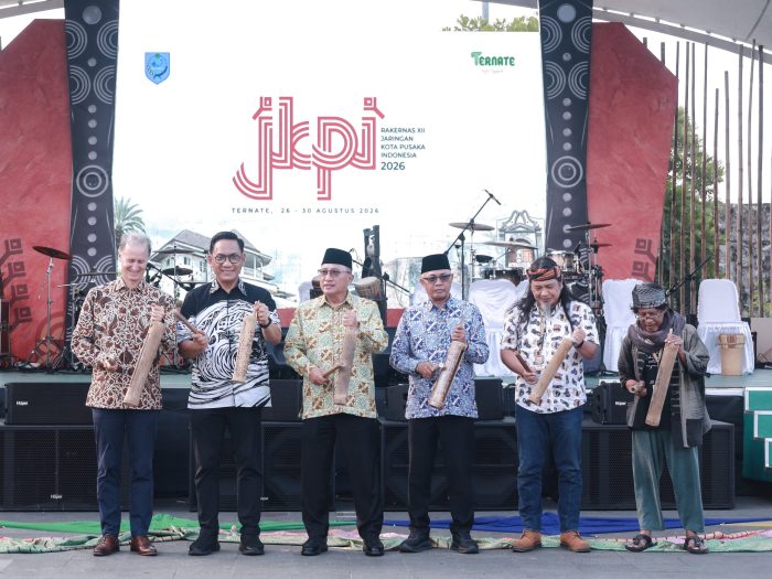 Rakernas JKPI XII di Ternate Resmi Dimulai, Wali Kota Tauhid Tegaskan Kota Rempah Harus Jadi Aksi Nyata