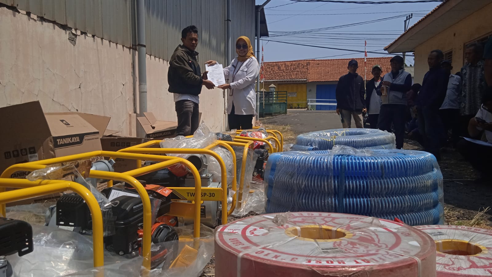 511 Hektare Sawah di Batang Terancam Kekeringan, 153 Hektare Gagal Panen, Pemkab Kirim 114 Pompa Air ke Kelompok Tani