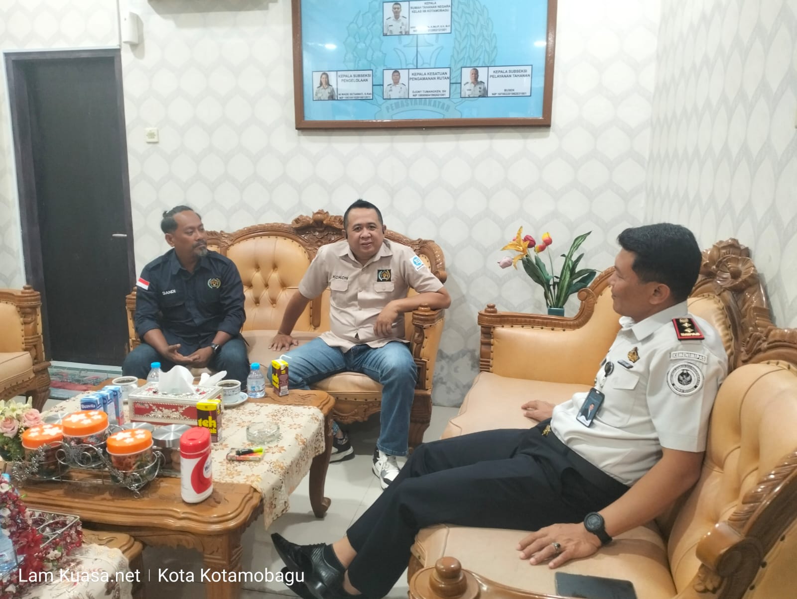 Ketua PWI Kotamobagu Terpilih Temui Kepala Rutan Kelas IIB, Bahas Keterbukaan Informasi Publik