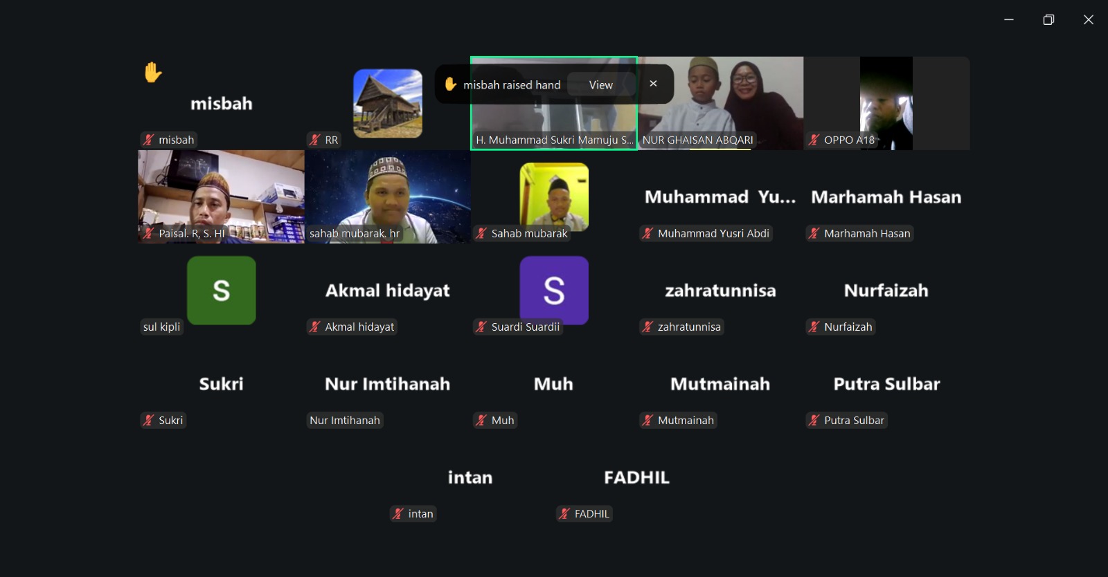 Pemprov Sulbar Bekali 21 Peserta Kafilah MTQ Nasional ke-31 di Semarang dengan Materi Atasi Gugup