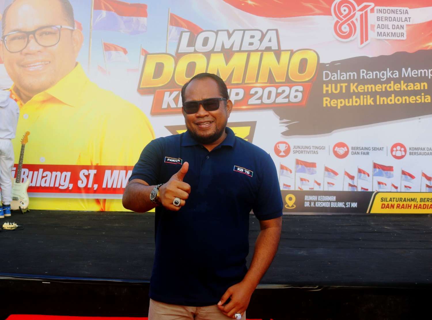 Turnamen Domino KB Cup 2026 di Kutim Tembus 2.046 Peserta, Kasmidi Bulang: Ini Olahraga Termurah tapi Butuh Strategi