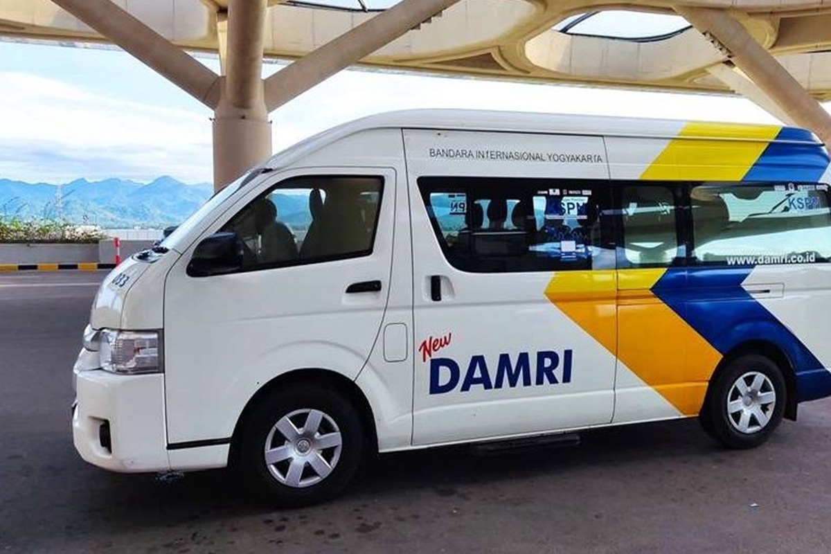 Bus DAMRI Jogja-YIA Kembali Beroperasi Penuh, Tarif Rp80.000 dengan 4 Titik Keberangkatan hingga Sleman