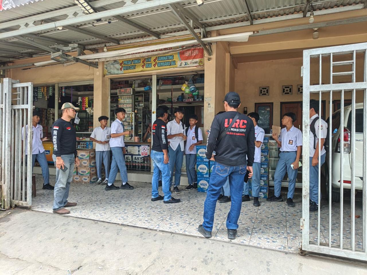 Polres Kotamobagu Perkuat Patroli ke SMA Negeri 1 dan SMK Negeri 1, Antisipasi Tawuran Pelajar
