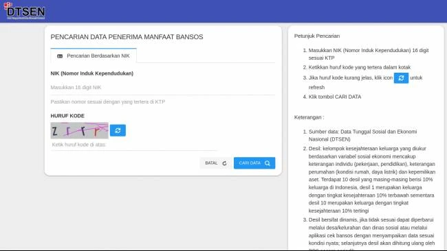 Cek Bansos PKH dan BPNT Tahap 3 2026 Online via cekbansos.kemensos.go.id