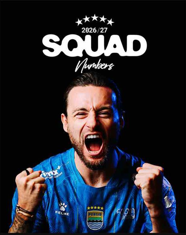 Persib Bandung Resmi Luncurkan Jersey dan Umumkan 32 Pemain untuk Musim 2026/2027, Enam Legiun Asing Anyar Siap Tempur di Empat Kompetisi