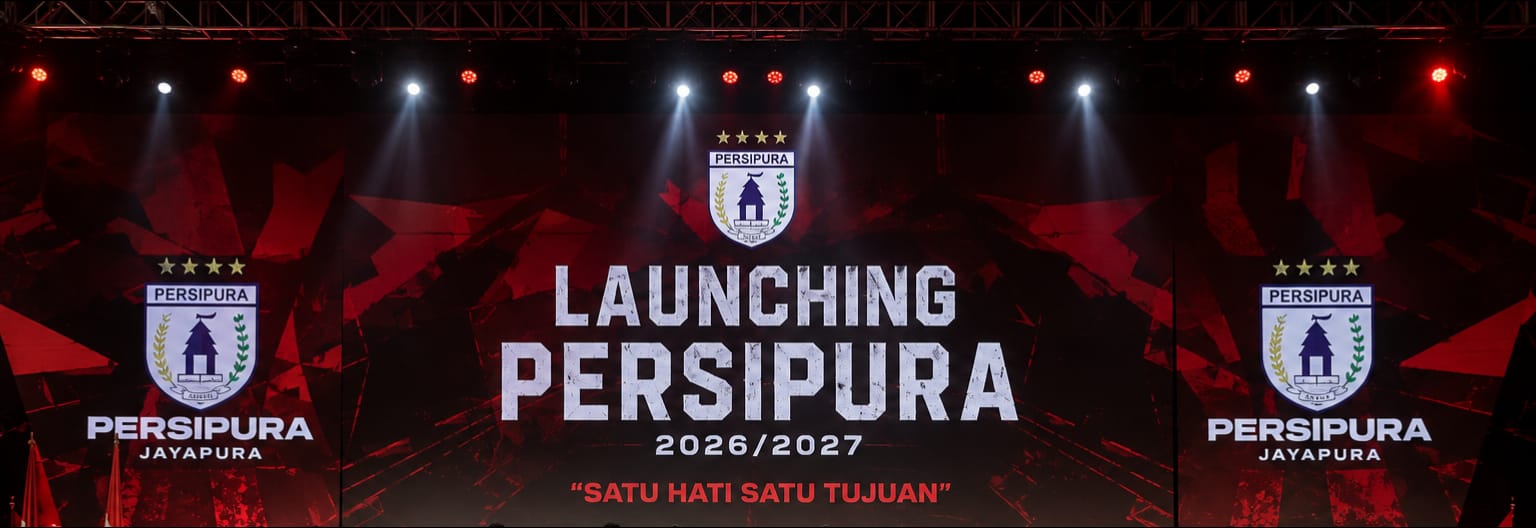 Persipura Jayapura Gelar Launching Musim 2026/2027 Serentak di Enam Kota, Jayapura Jadi Pusat Acara