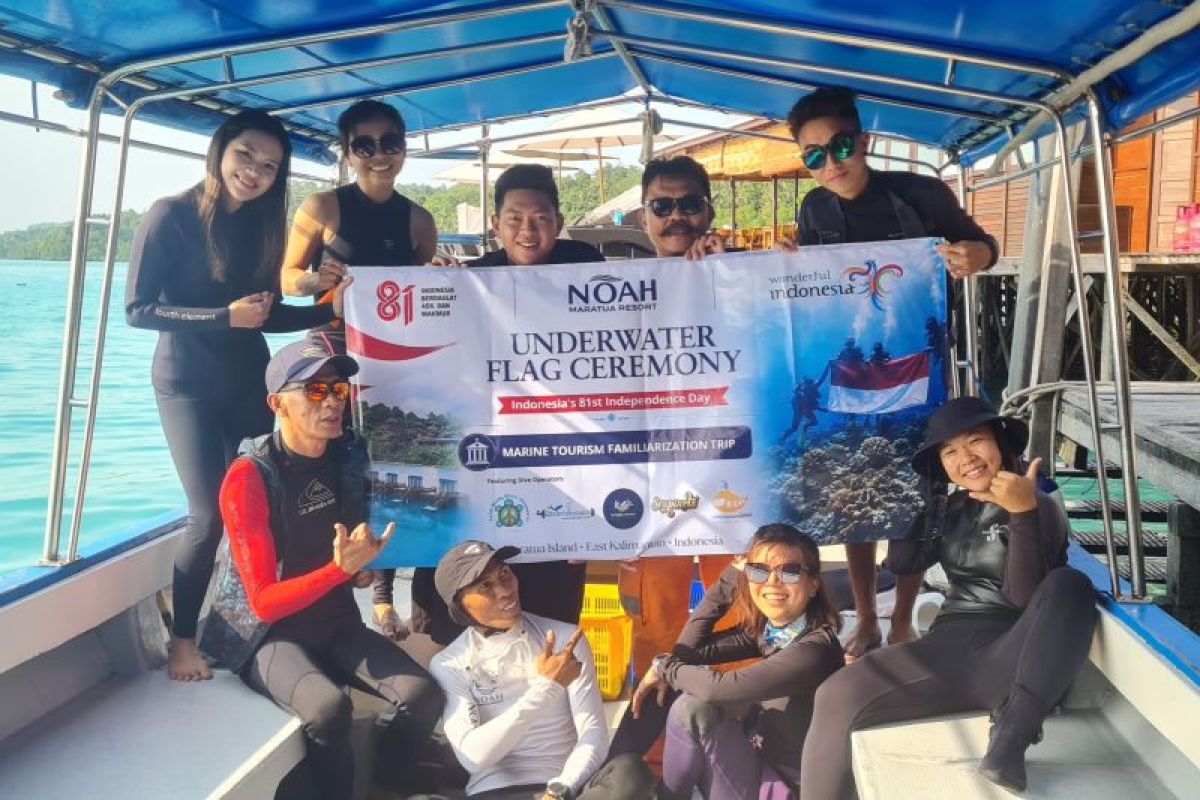 Pulau Maratua Kaltim Bidik Penyelam Malaysia dan Singapura Lewat Famtrip Agustus 2026