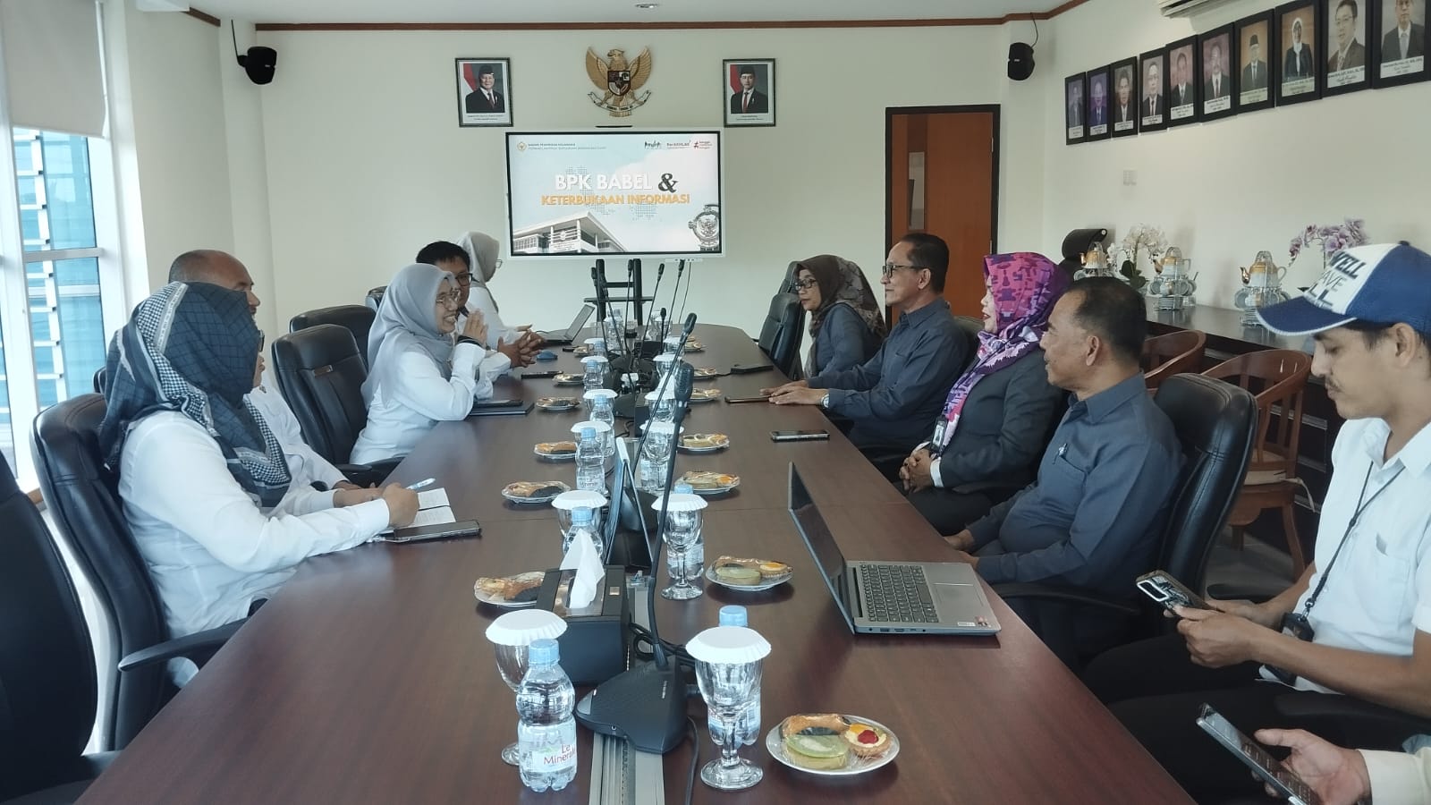 KI Babel Turun ke BPK Perwakilan Babel Cek Kesesuaian Data Keterbukaan Informasi, Ini yang Diuji