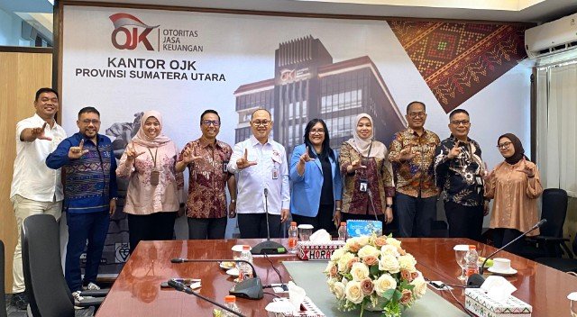AAUI Medan Audiensi ke OJK Sumatera Utara, Bahas Rencana Insurance Day dan Penguatan Literasi Asuransi