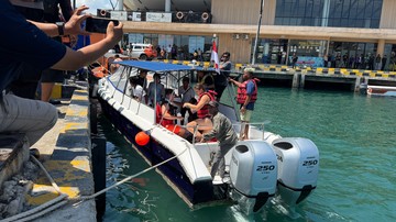 PHC Kerahkan Speed Boat Evakuasi Turis China Tenggelam di Long Beach Pulau Padar