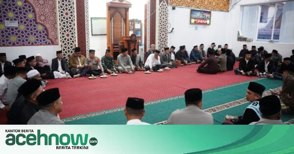 Safari Subuh Forkopimda Aceh Tengah di Masjid Al Atief, Dandim Ajak Jaga Persatuan dan Waspada Narkoba