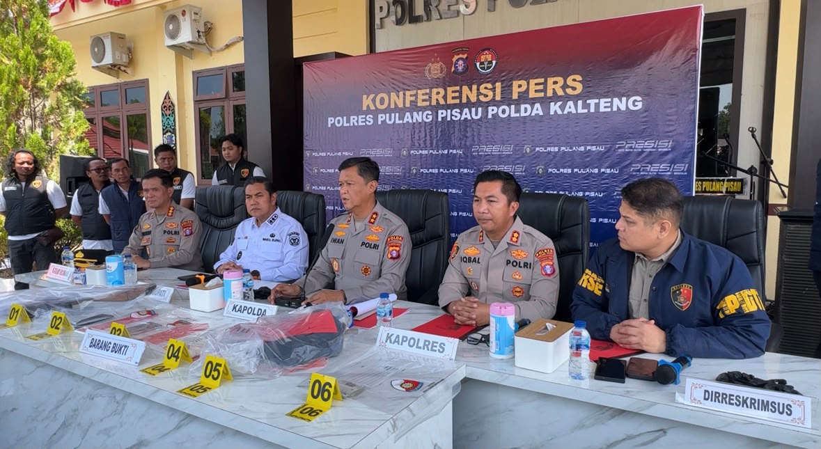 Kapolda Kalteng Turun Langsung ke Pulang Pisau Usai Pembakaran Lahan, Pelaku Terancam 9 Tahun Penjara