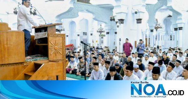 Bupati Aceh Besar Hadiri Maulid Nabi di Masjid Raya Baiturrahman, Umat Diajak Saring Informasi Sebelum Dibagikan