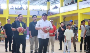 Perbasi Cup I Sumsel Diikuti 18 Klub, Gubernur Herman Deru Resmikan GOR Pemuda Palembang dan Naikkan Hadiah Dua Kali Lipat