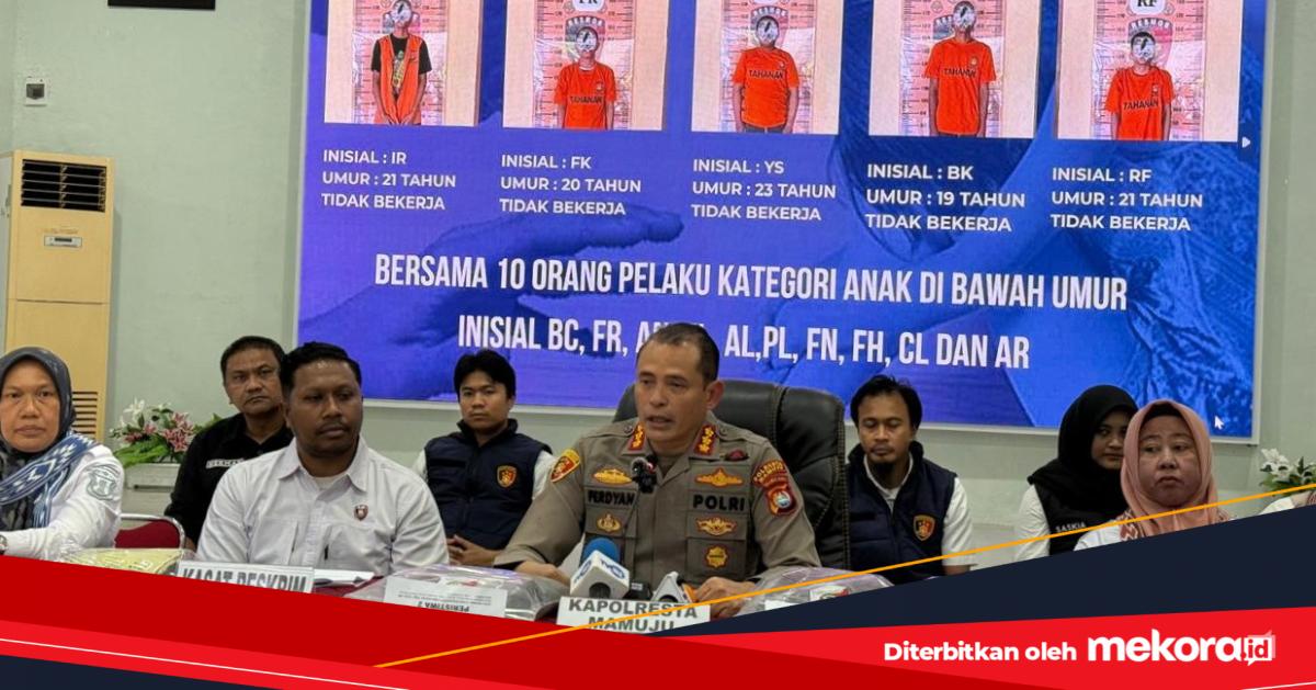 15 Pria di Mamuju Jadi Tersangka Perkosa dan Cabuli Gadis 14 Tahun hingga Hamil, 10 di Antaranya Masih di Bawah Umur