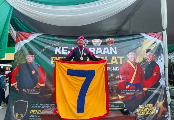 Prajurit Yonif 7 Marinir Bandar Lampung Sabet Juara 1 dan 2 Kejuaraan Pencak Silat PDM, Pratu Agung Pertahankan Emas