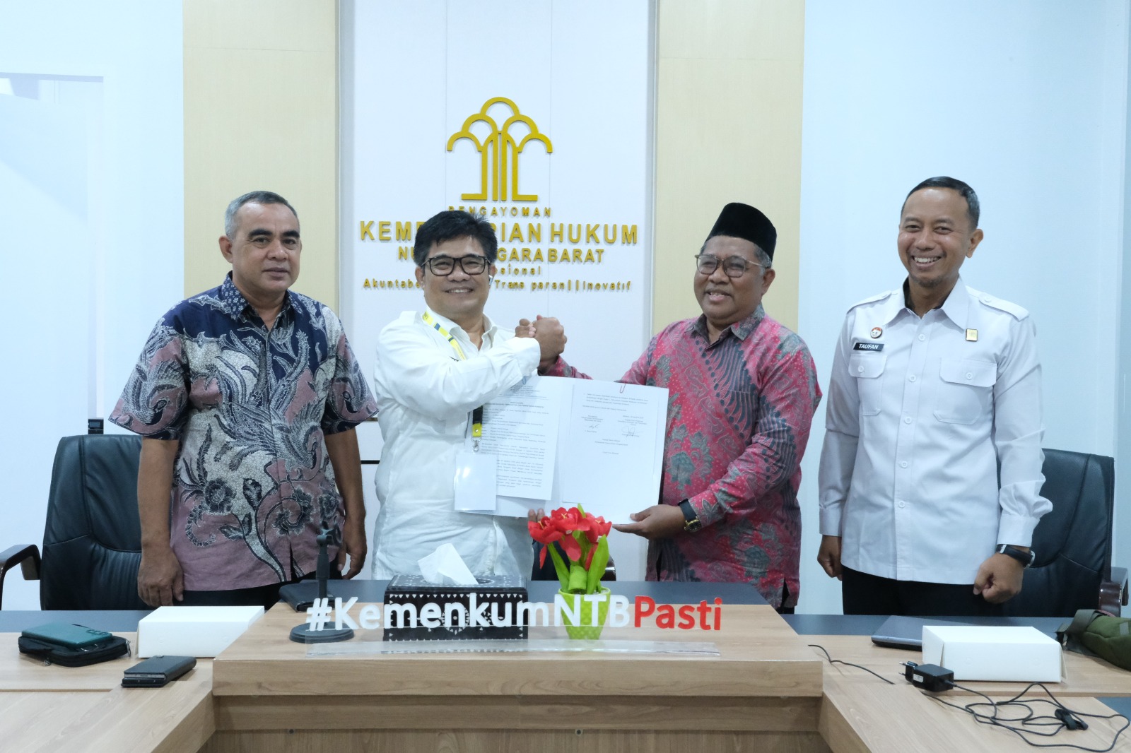 Kemenkum NTB dan Pemkab Sumbawa Barat Rampungkan Harmonisasi Regulasi Pilkades Elektronik, Ini Poin Penting yang Disepakati