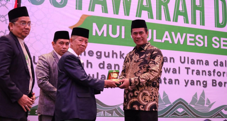 Musda MUI Sulsel di Makassar: Mentan Amran Tegaskan Target Indonesia Mandiri Pangan, Energi, dan Protein pada 2045