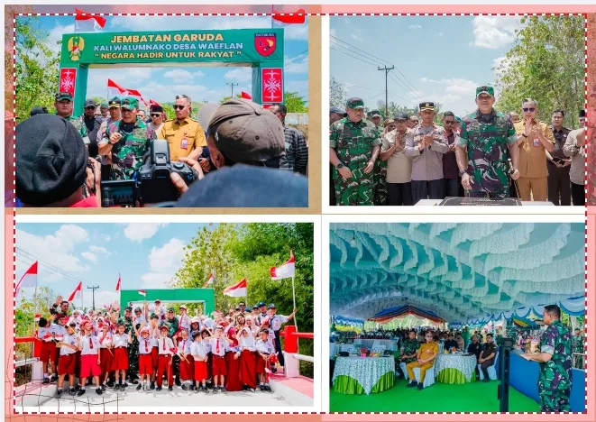 8 Jembatan Penghubung Antar Desa di Buru dan Buru Selatan Resmi Difungsikan, Waktu Tempuh yang Semula 5 Jam Kini Cuma 1 Jam