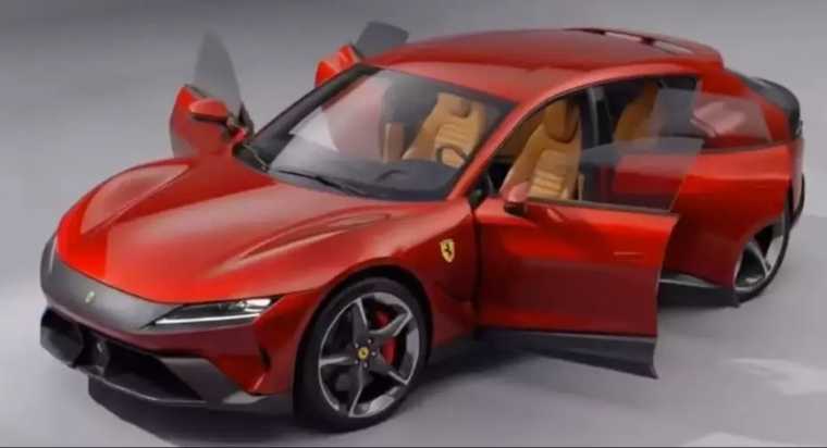 Ferrari Luce Laku Rp600 Miliar di Lelang Amal California, Jadi Mobil Listrik Pertama yang Cetak Rekor Dunia