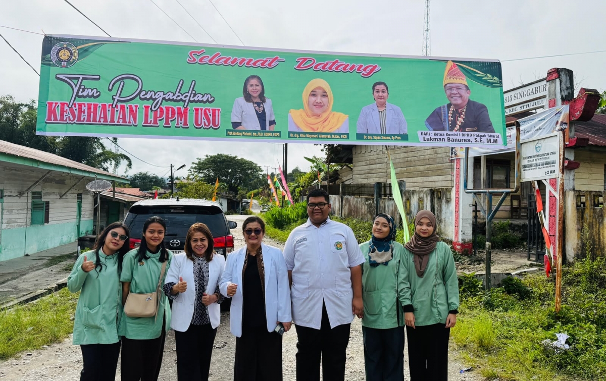 Tim PkM USU Latih Remaja SMAN 1 Situ Julu Pakpak Bharat Cegah Bau Mulut dan Radang Gusi Lewat Program 'Bright Smile'