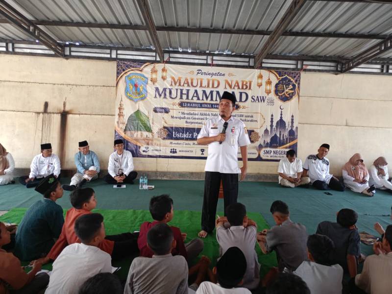Peringatan Maulid di SMPN 5 Wonogiri Tekankan Pembentukan Karakter, Bukan Sekadar Seremoni Keagamaan